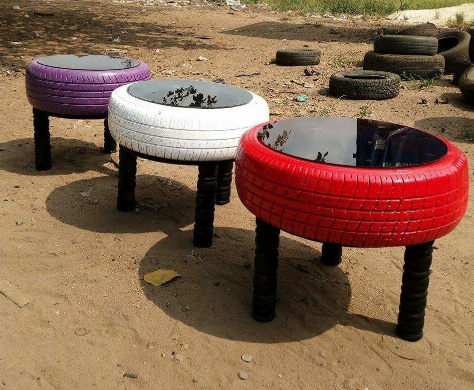 Tyre seat outlet design